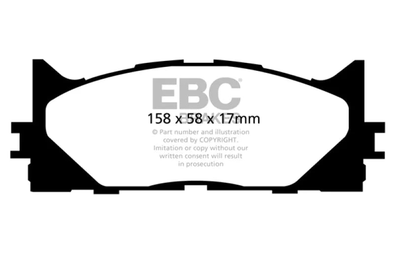 EBC - Front Redstuff Pad PN DP31790C