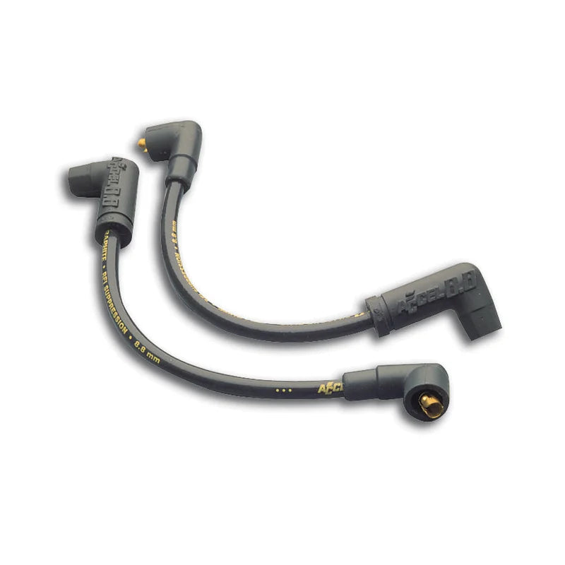 ACCEL 172082K - Custom Wire Set - 82-94 Dyna FXR, FXRS, FXRT - 8.8mm - Spiral Core - Black