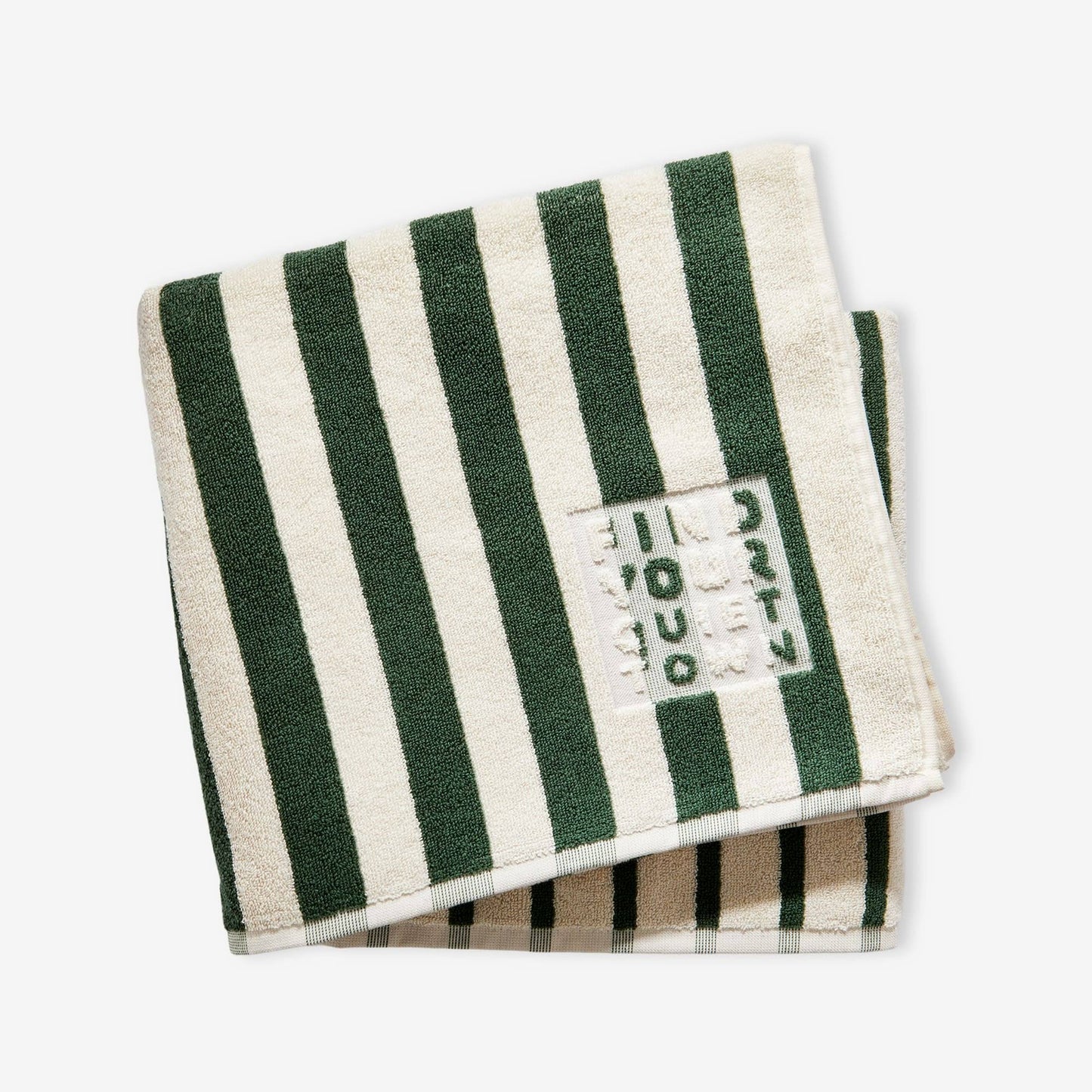 Ojai Towel Pine - Green Cotton Bath Towel - Quiet Town - Product image 1