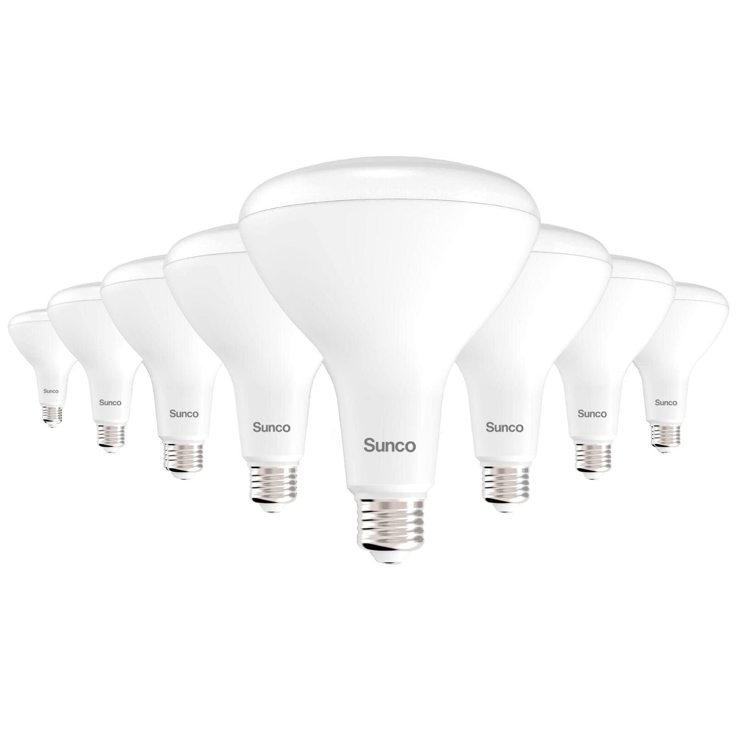 Sunco Lighting BR40 LED Light Bulbs, Indoor Flood Light, Dimmable, 3000K Warm White 100W Equivalent 17W - Product image 1