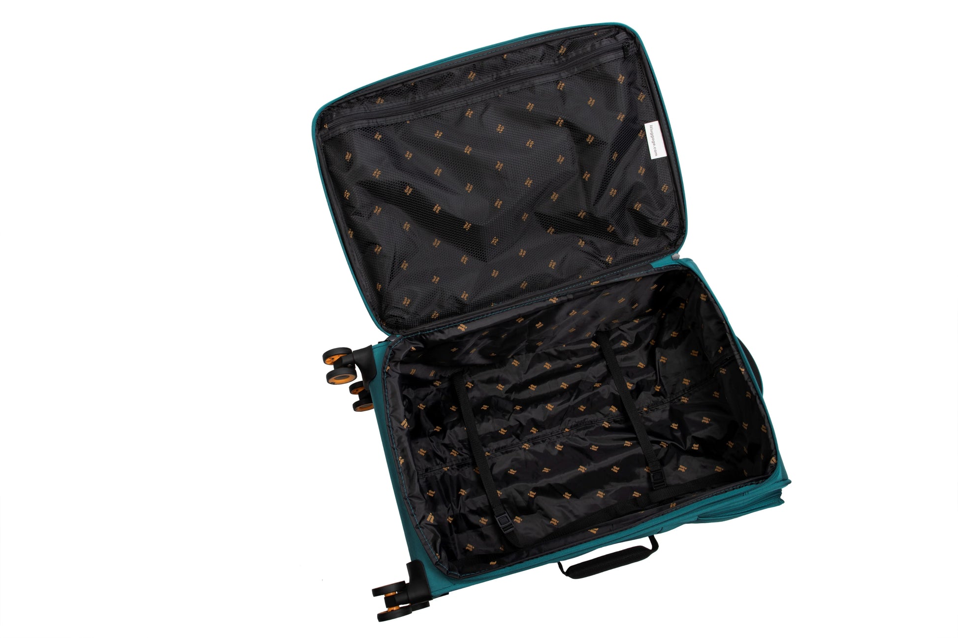 It Luggage Simultaneous 27" Softside Checked 8 Wheel Expandable Spinner Luggage, Harbour Blue - Product image 5