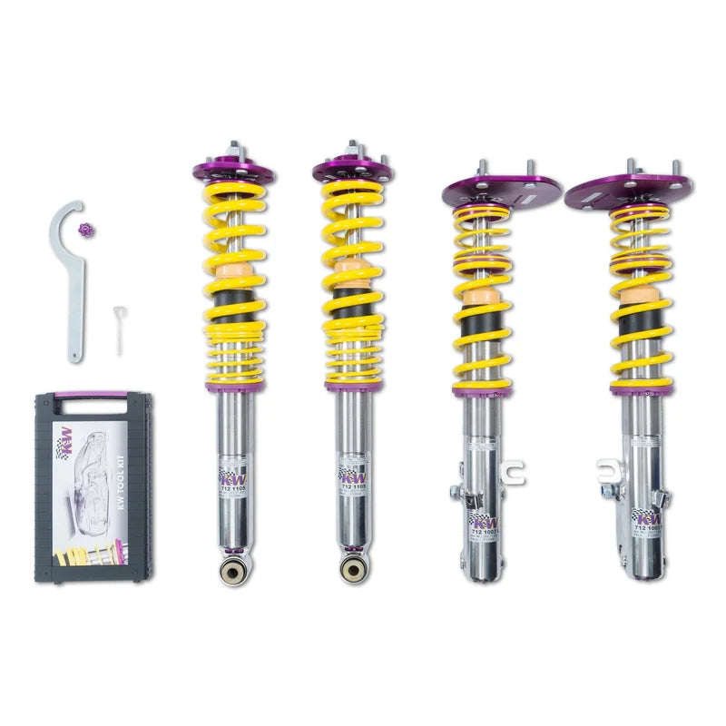 KW Suspensions 35271811 KW V3 Clubsport Kit - 911 (964) Carrera 2; incl. Convertible + Targa