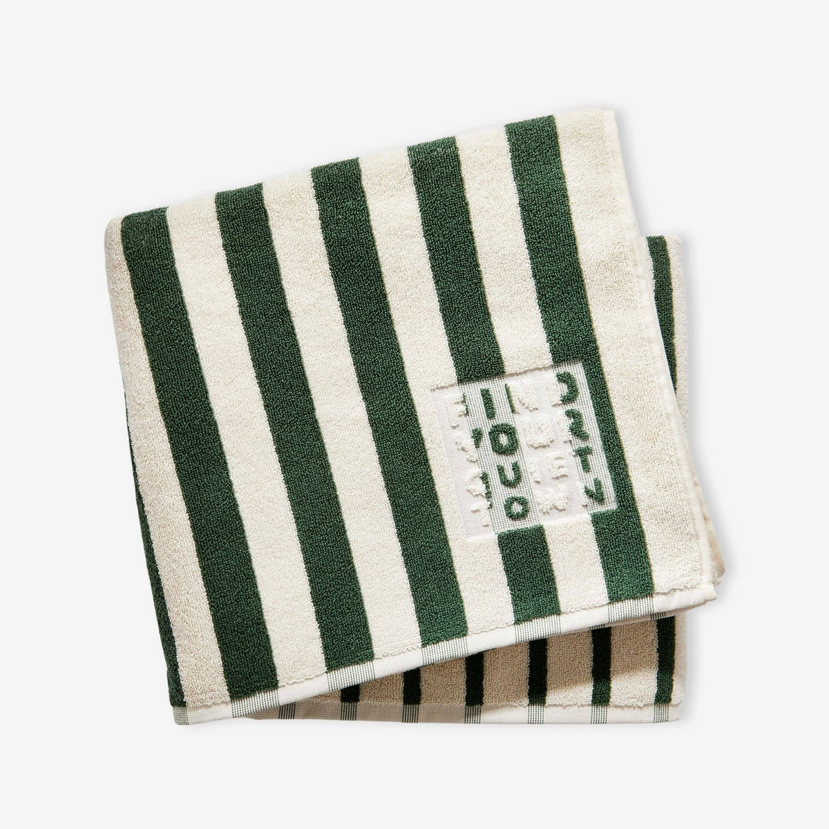 Ojai Towel Pine - Green Cotton Bath Towel - Quiet Town - Product image 1