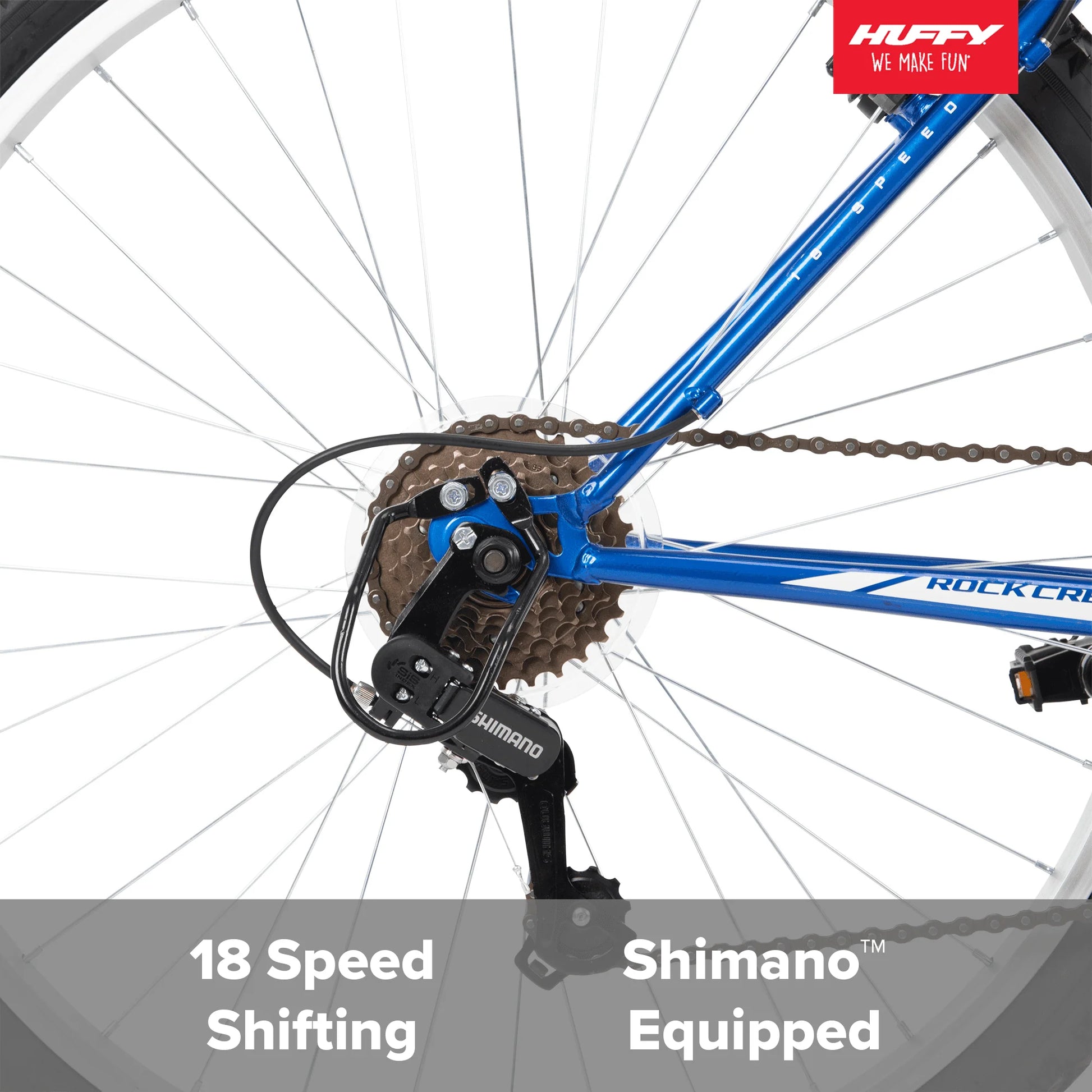 Huffy 26 - Inch Rock Creek Men'S Mountain Bike, Blue - Product image 4