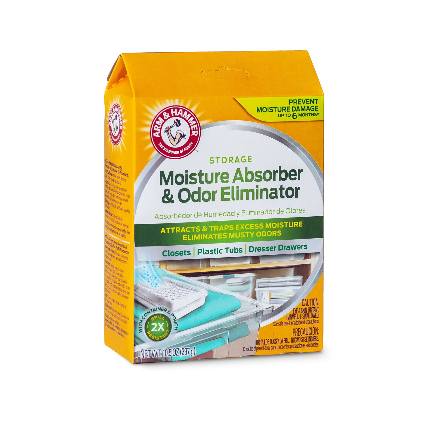 Arm & Hammer Storage Moisture Absorber and Odor Eliminator, 10.5 oz - Product image 1