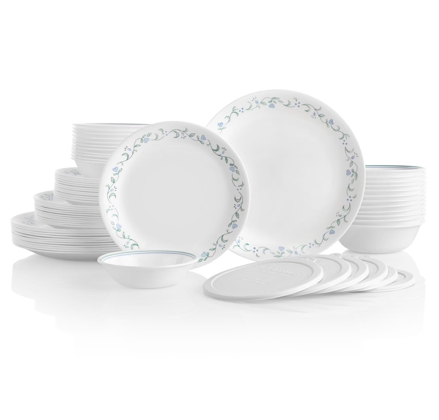Corelle Country Cottage 66 - Piece Glass Dinnerware Set (Service for 12) - Product image 1