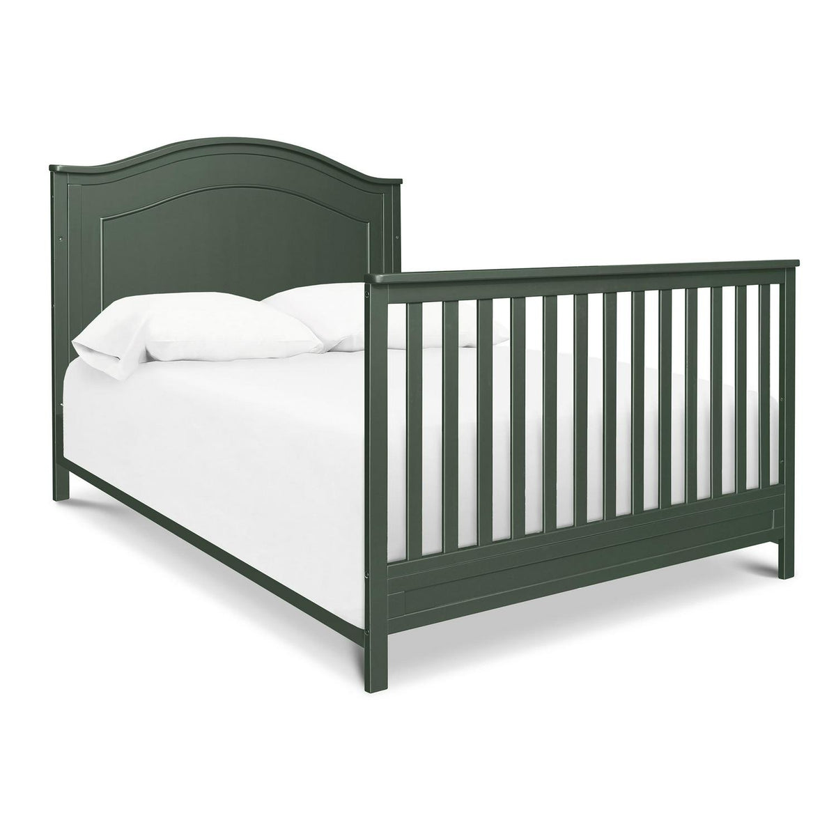 Davinci Charlie 4 - in - 1 Convertible Crib. Greenguard Gold Certified. Forest Green